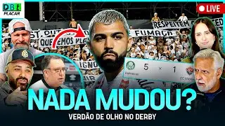 SANTOS EMPATA E CRISE APERTA, ATROPELO DO PALMEIRAS E AINDA TEM CORINTHIANS | Debate Placar | 05/02