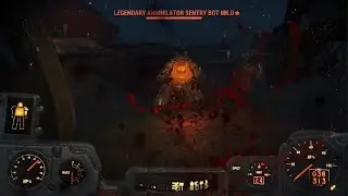Close but not too close  - SENTRY BOT MK.II Fallout 4 