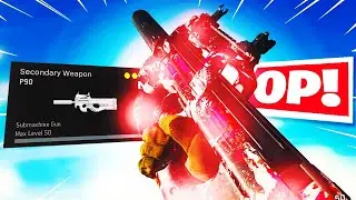 This P90 Class is OVERPOWERED in WARZONE! (BEST P90 CLASS SETUP) -Cold War Warzone
