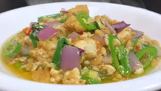 豆腐超好吃的做法！香嫩入味超下飯  家常菜零失敗秘訣【阿朝哥美食】#豆腐做法 #家常豆腐料理 #零失敗豆腐 #下飯家常菜