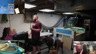 🔴 Testing Settings and Quick Projects / Small Business / Thunder Laser USA / Glowforge Killer