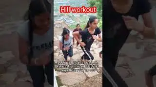 Hill workout for running speed #runningworkout #1600meter #army #biharpolice