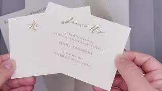Choosing Wedding Invitation Suite | Answering FAQs about Wedding Stationery| How to choose Yours