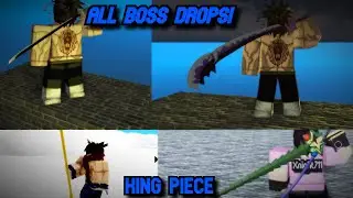 💥ALL BOSS DROPS! [KING PIECE]