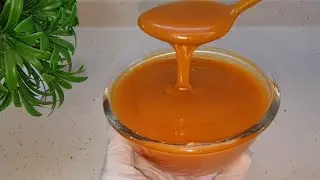صوص الكراميل الاقتصادي ب 3 مكونات بدون كريمة او قشطة