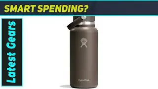 Бутылка для воды Hydro Flask Sandpiper объемом 32 унции &ndash; лучшая герметичная бутылка с широким го...