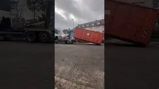 LKW ABROLLCONTAINER, Truck Roll-on / Roll-off Container