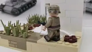 a Battle somewhere in North Africa | my new LEGO MOC 