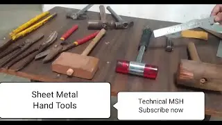 Sheet Metal Work Hand Tools & Equipments.Sheet metal hand Tools.(Hindi)ITI Engineering Trade.