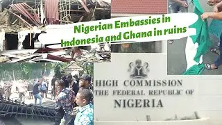 Nigerians in Indonesia storm Nigerian embassy + Unknown Ghanian hit Nigerian Embassy in Ghana