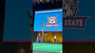Different angle of our UCA partner stunt routine🙌🔥 #cheer #cheerleader #UCA #partnerstunt #champs