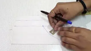 Sweetheart Neck Cutting on Bukram/ Measurements For Perfect Sweetheart Neck/KcCreation