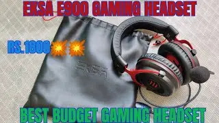 EKSA E900 GAMING HEADSET UNBOXING | STROM TECH | ASUS TUF FX505DT