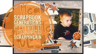 Basketball | SG Digital Cutfile | 11x8 1/2 Layout 