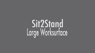 Uprite Ergo S2S007 Large Worksurface Assembly Instructions