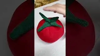 Creative pin cushion - pattern PDF, we sew a tomato #tomato #pattern #pincushion