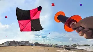 Kite Cutting In Fast Wind | How To Cut Kites | Kite Flying | Kite Catch | Kite