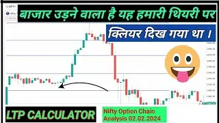 LTP CALCULATOR से Bull Run क्लियर दिख गया था || Nifty Postmarket Analysis 02.02.2024