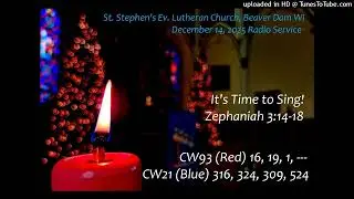 St. Stephen's 12/14/25 Radio Service