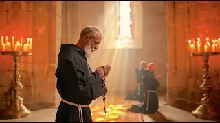 ⛪  Monks Singing Gregorian Chant at Dawn | Sacred Morning Prayer in Latin Monastic Liturgy 🙏