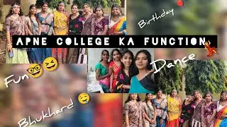 DANCE💃 + FUN😆 + BIRTHDAY🎈 ll Full on msti in college function ll &hearts;️#ytshorts #vlog #youtubevideos 