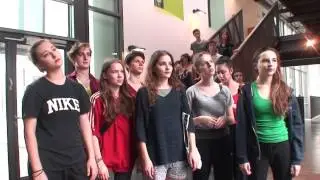 Abschied der Absolventenklasse im Bachelor-Studiengang Tanz 2014