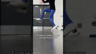 Learning your first jump on ice? Start here 👇❄️ #FigureSkating #tutorial #shorts #foryoupage #learn