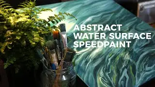 Abstract water surface - Speedpaint
