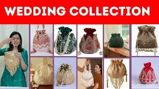 👉 10 POTLI BAGS | THE TAN CLAN | HANDCRAFTED | SILK POUCH | BRIDAL ACCESSORIES | WEDDING COLLECTION