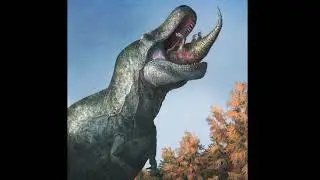 Unnerving Dinosaur images with Minecraft cave sounds