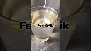 Fevicol vs a hot water #shots easy experiment