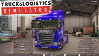 TRUCK & LOGISTICS SIMULATOR TODOS OS VEÍCULOS DA GARAGEM