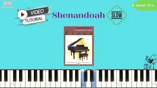 Shenandoah (page.30) _ Alfred's Basic Piano Library  Level 6 _ Lesson Book