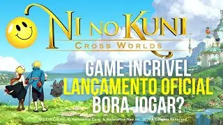 INCRIVEL LAN&Ccedil;AMENTO OFICIAL NOVO MMORPG PC / MOBILE! NI NO KUNI CROSS WORLDS