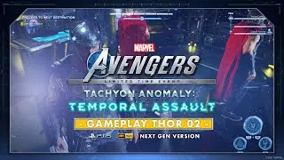 Marvel's Avengers PS5 | Tachyon Event GamePlay THOR 02 | 4K HDR |