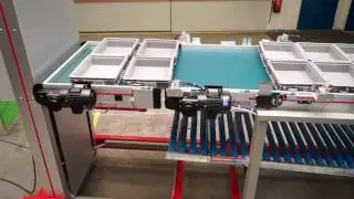 Anwendungsvideo: Multi-Tech Lift mit Rollenbahn und pneumatischer Beh&auml;ltervereinzelung (Detail)