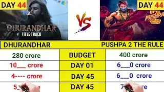 Dhurandhar movie day 44 collection|Dhurandhar business|Pushpa 2|Prabhas| topalways 