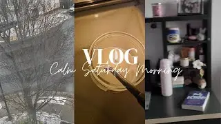 Soft girl cozy saturday morning vlog...❣️// Clean and Everything shower 🦢~..