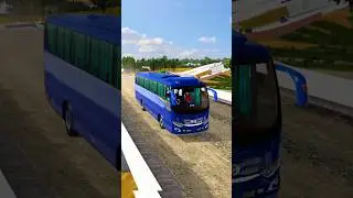 Realistic Bus Driving On ETS2 #shorts