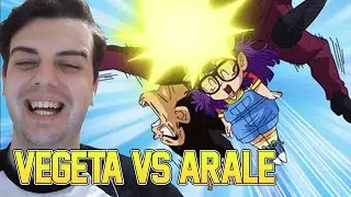 Vegeta vs Arale - Dragon Ball Super REACTION