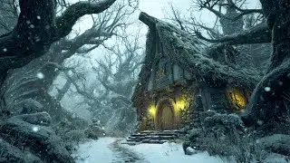 Cold Air, Soft Light, and Ancient Calm | Medieval Celtic Music Ambience for Sleep