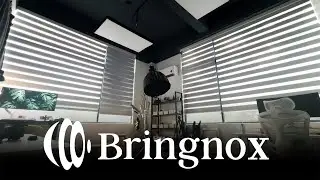 Обзор моторизованных рулонных штор Bringnox Zebra: электричество делает всё лучше