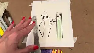 Relaxing art,happy face,meditation, simple smiles, put on happy face, art with Mary,positive vibes,