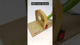 Make Your Own Chilli Cutter Machine with a DC Motor