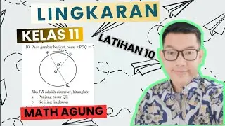 Perhatikan gambar berikut, besar ∠POQ = 72° dan panjang busur PQ = 34 cm. Jika PR adalah diameter