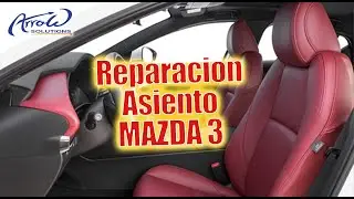 Reparación PROFESIONAL de VESTIDURA AUTOMOTRIZ (Mazda 3 Hash Back) con COLORI VESTIMENTA