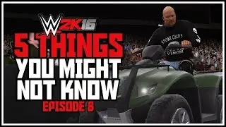 WWE 2K16 - 5 Things You Might Not Know! #8 (Glitched Table Fun, Extra Alternative Attires & More!)