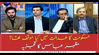 What was the government's position in court? Analysis of Mazhar Abbas