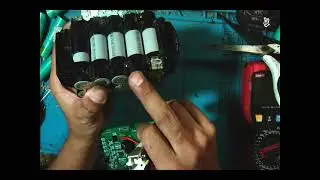 Reset y cambio de controladora a batería ryobi