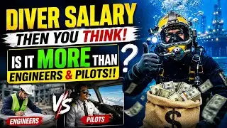 How Much Do Offshore Commercial Divers Earn? #DiversPayRates